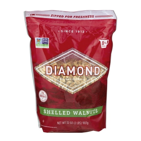 Diamond Of California Shelled Walnuts, 32.0 OZ