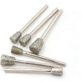 thumbnail image 4 of 60 Grit Diamond Drill Bit Set 10pcs in 3/4/5/6/8mm Sizes for Jade Carving, Electroplated K5 Needle Grinding Heads, 4 of 5
