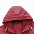 thumbnail image 4 of Men's UPF 50+ Sun Protection Hoodie Jacket Full Zip Lightweight Long Sleeve Performance Fishing Shirts Hiking Outdoor, 4 of 6