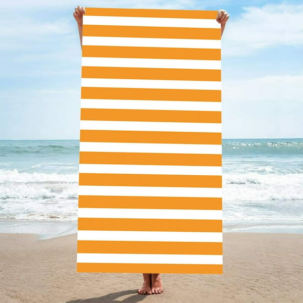 Stripe Series Microfiber Towels Large Bath Towels Beach Towels