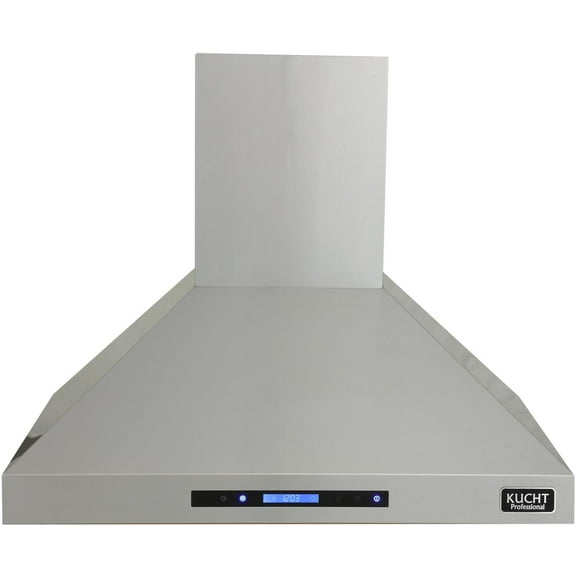 Kucht Professional 30" Modern Stainless Steel Wall Mounted Range Hood in Silver