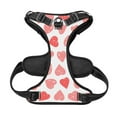 thumbnail image 5 of Bingfone Pink Hearts1 No Pull Dog Vest Harness For Small Medium Large Dogs Strap For Puppy Walking,Training,Dog Harness-Medium, 5 of 9