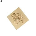 thumbnail image 2 of Grofry Biscuit Mould  Stamp Biscuit Mold Wooden Cookie Cutter Engraved Pattern Smooth Grinding DIY Craft Multi-purpose Creative Mold, 2 of 8
