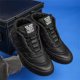 thumbnail image 3 of Zapatos de moda para hombre, zapatos cálidos de algodón de felpa, botas de nieve acolchadas cómodas para hombre, zapatos de trabajo deportivos antideslizantes para exteriores, 3 of 4
