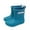 Blue, variant on NOKIO Waterproof Rubber Shoes For Kids, Children'S Waterproof Play Shoes Baby Kids Easy On Rain Shoes Boots For Toddler Little Kid Short Rain Boots Lightweight Rainy Day Shoes