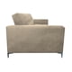 thumbnail image 4 of Sofa Cama Reclinable El Bazar Store Paris Terciopelo Beige Futón 3 posiciones Brazos movibles Sala, 4 of 8