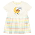 thumbnail image 3 of Inktastic I Love My Grandpa Girls Baby Dress, 3 of 5