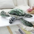 thumbnail image 4 of Realistic Ocean Sea Turtle Tortoise Plush Soft Stuffed Animal Doll Kids Toy Gift, 4 of 7