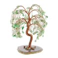 thumbnail image 2 of Árbol de dinero de cristal Zulema Decoración Feng Shui Verde, 2 of 5