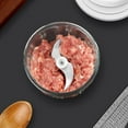 thumbnail image 4 of 300ml Wireless Handheld Garlic Slicer Masher Electric Food Chopper Processor, 4 of 11