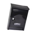 thumbnail image 4 of Buzón de montaje en la pared Postbox al aire libre Lockable Large Capacidad Buzón de entrega de metal Caja de entrega de metal para la entrada externa Negro, 4 of 8