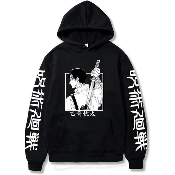 Okkotsu Yuta Printed Sweatshirt Unisex Hoodie Sweater Men's Women's Long Sleeve Pullover