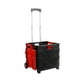 thumbnail image 3 of Carro de compras plegable Cola Carro de compras Rojo 33cmx36cmx38cm, 3 of 8