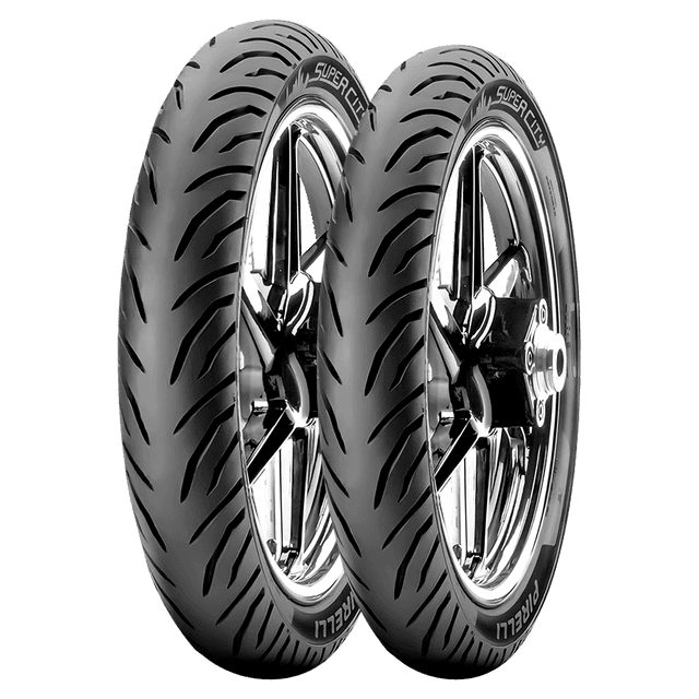 Llantas De Moto Pirelli Super City 90/90-18 51p + 2.75-18 42p Uso Con Cámara