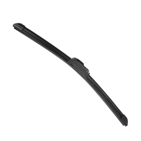 Unique Bargains 17inch Silicone Front Window Windshield Wiper Blade Left Driving All Season without Adapter Black