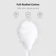 thumbnail image 3 of Natural Paper Cotton Swabs 500ct, Double Tips Cotton Buds for Personal Care, 3 of 6