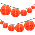 thumbnail image 1 of Luces de cadena de linterna con juego de luces de tierra colgantes de linterna 10/20, con pilas, decoración de patio al aire libre, 1 of 5
