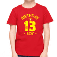 thumbnail image 2 of 13th Birthday Candle 13th Birthday Boy Shirt 13 Year Old Boy 13th Birthday Shirts for Boys Birthday Gift, 2 of 9