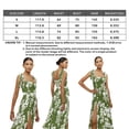 thumbnail image 6 of Floral Print Maxi Dress with Pockets Boho A-Line, 6 of 6