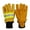 Cow Green Leather, variant on Cow Leather Fire Gloves Heat Resistant Radiant Work Protection Fireproof Gloves For Protecting Rescuers'hand Safety Gloves ,Secure Grip