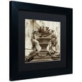 thumbnail image 2 of Trademark Fine Art "Giardini Italiano II" Canvas Art by Alan Blaustein, Black Matte, Black Frame, 2 of 4