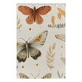 thumbnail image 4 of Insect Butterflies Leaves Black Out Curtains 72 Inch Length Curtains for Sliding Glass Doors Bedroom Living Room 2 Pack, 4 of 6
