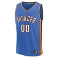 thumbnail image 2 of Men's Fanatics Blue Oklahoma City Thunder 2025 NBA Finals Fast Break Replica Custom Jersey - Icon Edition, 2 of 3