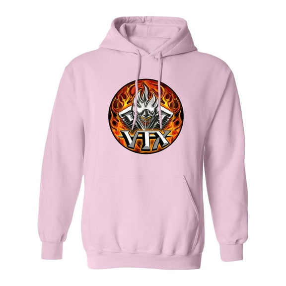 Inktastic Vtx Flaming Motor Adult Hoodie Sweatshirt