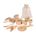 thumbnail image 3 of Juego de té de madera para niñas, juego de té de , juguete educativo, juego de té, accesorios de cocina para niños., 3 of 9