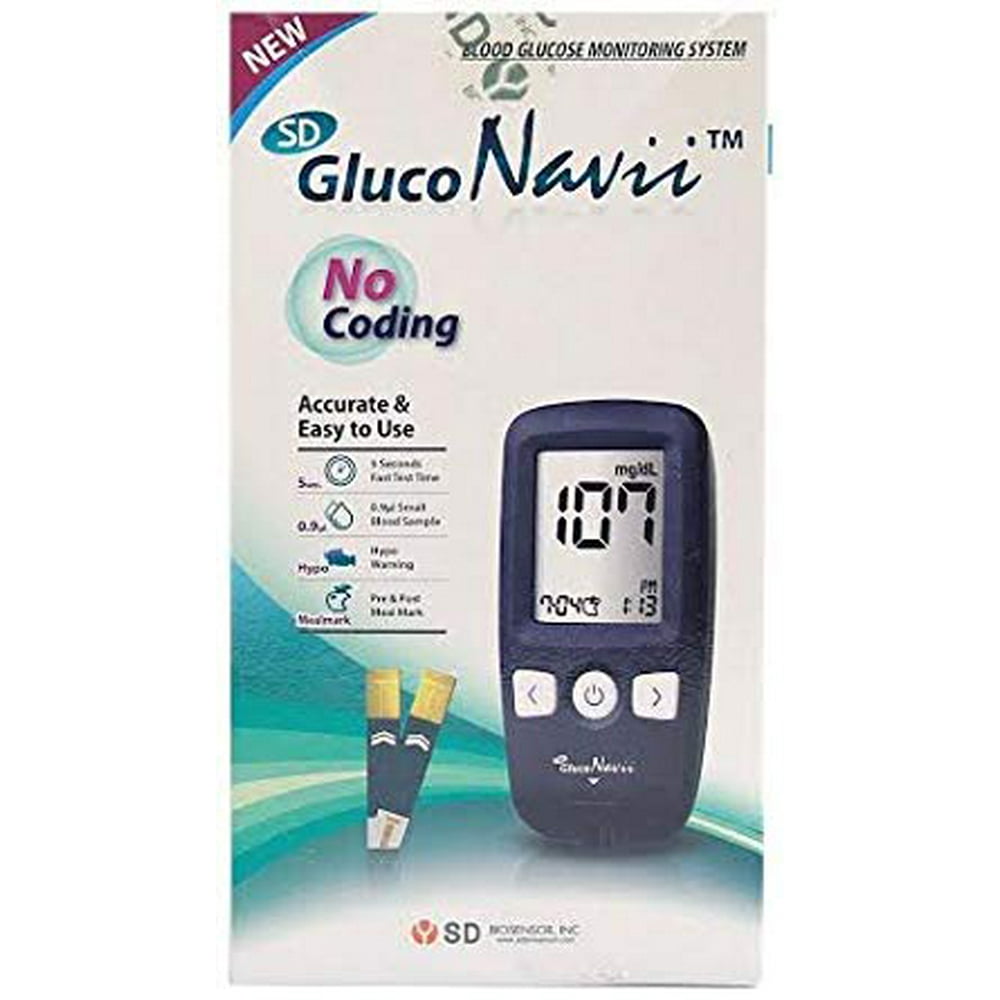 GlucoNavii Blood Glucose Meter