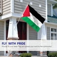 thumbnail image 3 of ANLEY Fly Breeze 3x5 Foot Palestine Flag - Vivid Color and Fade proof - Canvas Header and Double Stitched - Palestinian Flags Polyester with Brass Grommets 3 X 5 Ft, 3 of 7