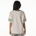 thumbnail image 2 of Women's The Wild Collective Cream Boston Celtics Vintage Drop Shoulder Oversized Boyfriend T-Shirt, 2 of 2