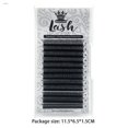 thumbnail image 4 of Extensiones De Pestañas En Forma De Y Esponjoso Postizas Suaves DIY Racimo Prefabricados Ventiladores De Volumen Dos Puntas De Onda Individuales Hechas A Mano Aspecto Natural, 4 of 4