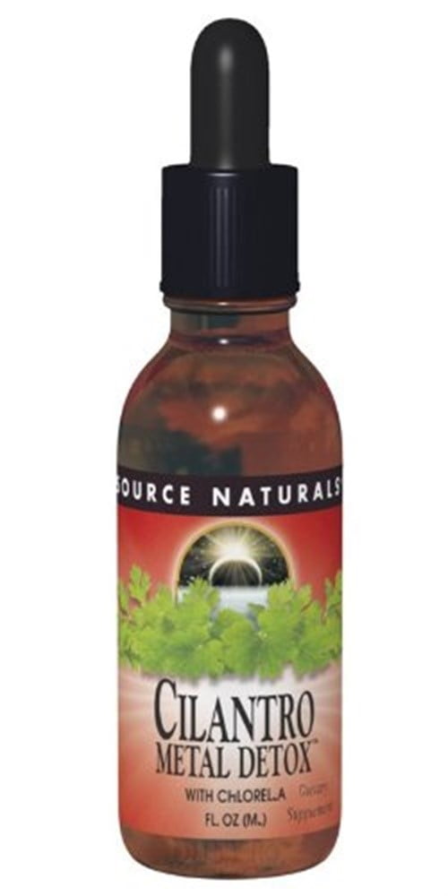 Planetary Herbals - Cilantro Heavy Metal Detox With Chlorella - 2 fl. oz