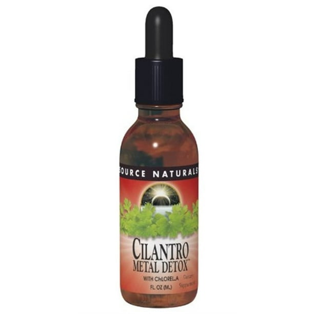 Herbals Cilantro Heavy Metal Detox With Chlorella 2 fl. oz.