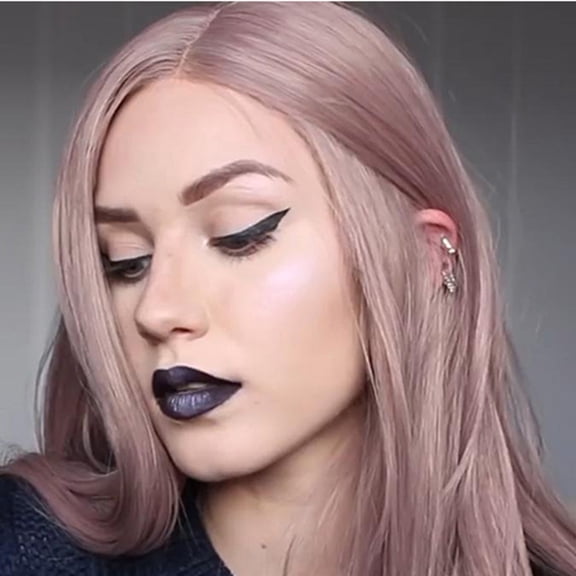 DOPI Fashion Women Long Straight Wig Bundles Synthetic Hair New Wig