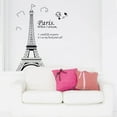 thumbnail image 4 of Wallpaper,Paris Art Decor Eiffel Tower Diy Wall France Diy Mural Room Decal Of No No Just Peel And Stick Sticker No No Decor Sticker No Wall Stickers Romantic View Romantic Stickers Huiop, 4 of 6