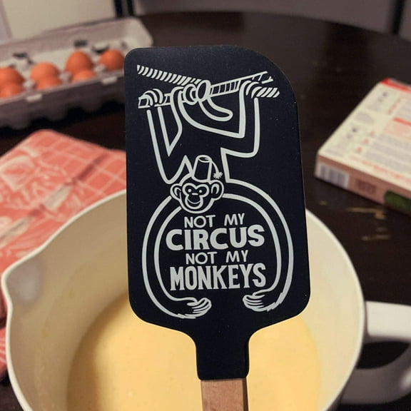 Primitives by Kathy Not My Circus Not My Monkeys Decorative Kitchen Spatula