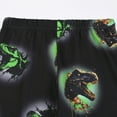 thumbnail image 6 of Landzoo One High Definition Camo Dinosaur Print Boys Pajama Long Sleeve Night Glow Loungewear Jumpsuit Cozy Stylish Boy’s Outfit Set 5-6 Years, 6 of 9