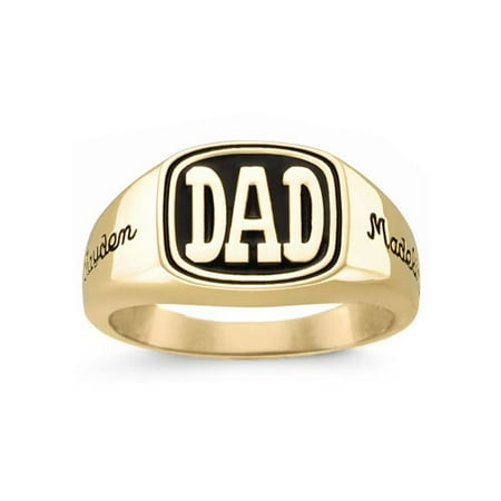 Keepsake Personalized Classic Dad Ring