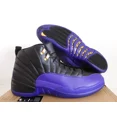 thumbnail image 1 of Ni - ke Ni - ke AIR JORDAN 12 RETRO BLACK-FIELD PURPLE SZ 18 [CT8013-057], 1 of 5