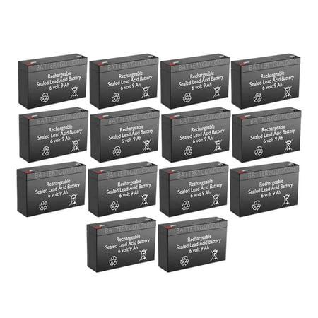 BatteryGuy CSB HRL 634WF2 replacement battery - BatteryGuy brand equivalent (rechargeable - Qty of 14)