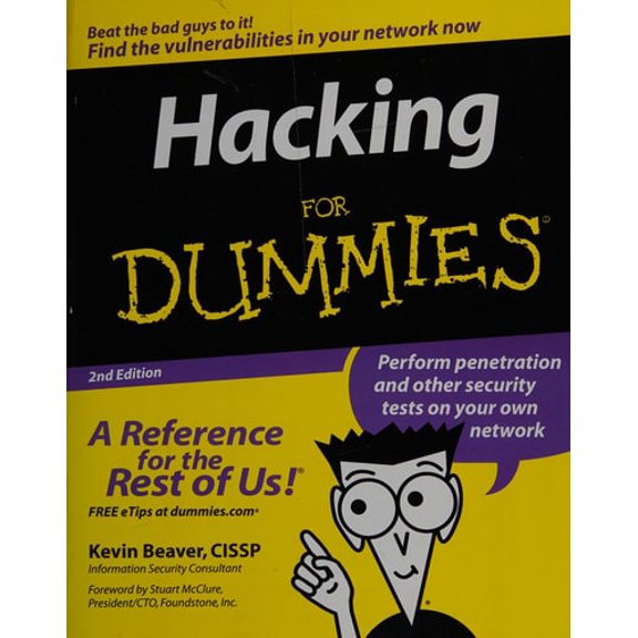 Pre-Owned Hacking For Dummies Paperback Kevin Beaver