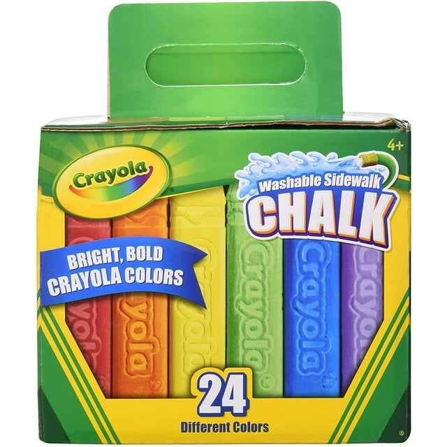 Set De 24 Gises Para Banqueta O Asfalto Gigantes Cray. No Toxicos Gises Gigantes CHALK 24