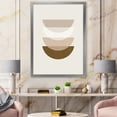 thumbnail image 3 of Designart 'Abstract Moon and Sun Geometric Print III' Modern Framed Art Print, 3 of 4