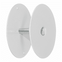 Vault Locks 3-Inch Deadbolt Door Knob Hole Cover, Metal, Painted, Easy Installation, 1 Piece