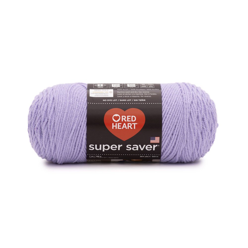 Red Heart Super Saver Yarn, Light Jasmine, 7oz(198g), Medium, Acrylic ...