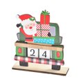 thumbnail image 1 of Advancent DIY Navidad Calendario de Adviento Festival Año Nuevo escritorio cuenta regresiva ornamento Bar Café dormitorio decoración regalo Kits de decoración para fiestas Verde, 1 of 6
