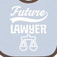 thumbnail image 4 of Inktastic Future Lawyer Boys or Girls Baby Bib, 4 of 4