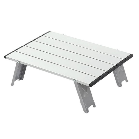 Fankenuo Portable Aluminum Camping Table: Compact, Stable & Perfect for Outdoor Silver